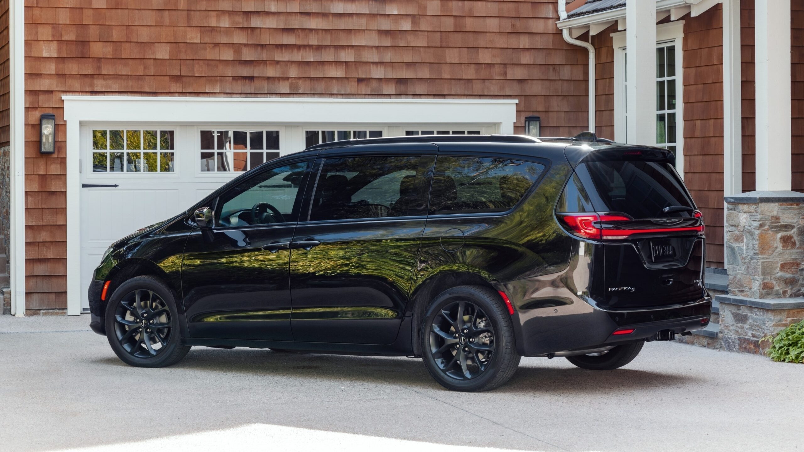 black pacifica van