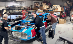 Petty Brothers Fire Up The #43 1974 Daytona 500-Winning Dodge