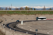 Stellantis Helps Open New Electric Vehicle Self-Charging Test Road In Italy: