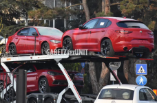 CAUGHT: 2023 Alfa Romeo Stelvio & Giulia Estrema Special Edition Models!