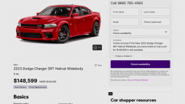 Huge Dealer Markups On 2023 Dodge Challenger & Charger Performance Models