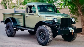 AUCTION: 1958 Dodge Power Wagon W300M Navy Pickup