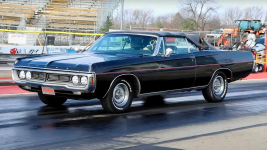 Rare Barn Find 1970 Dodge Polara 500 Convertible Hits The Strip