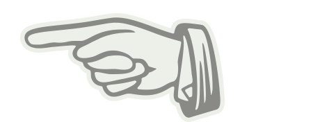Look Arrow Sticker - Look Arrow Hand Stickers