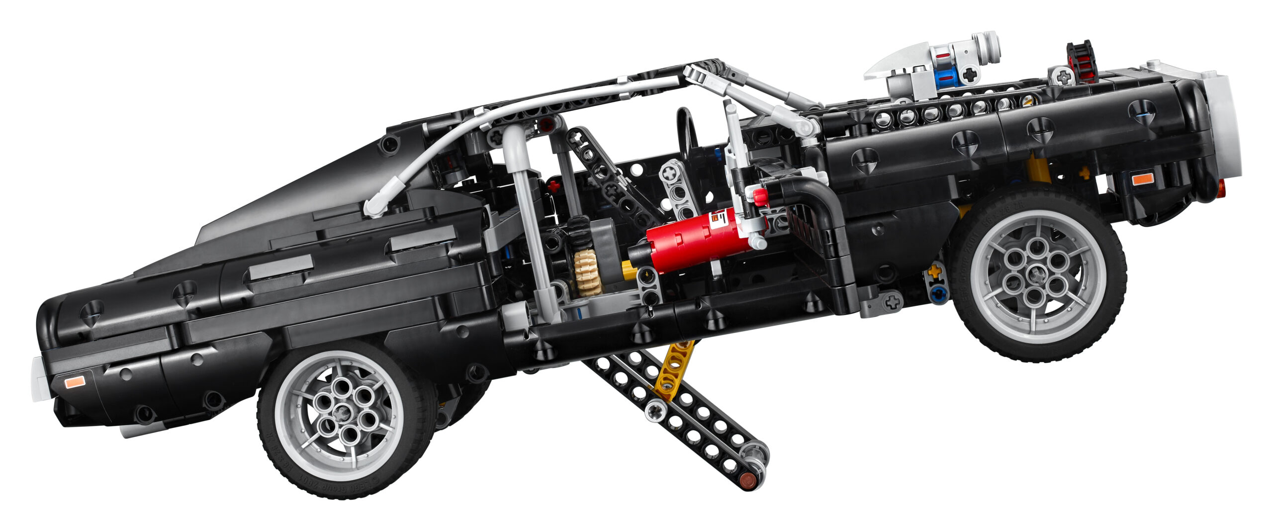 dodge challenger lego technic