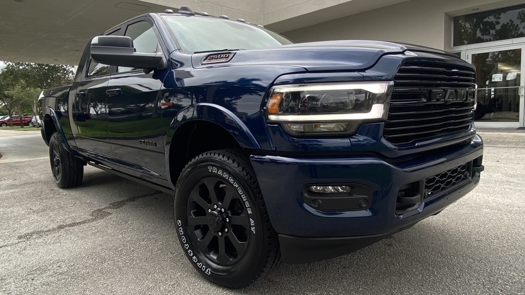 Patriot Blue Ram Heavy Duty Night Edition Trucks Hit Dealer Lots Moparinsiders