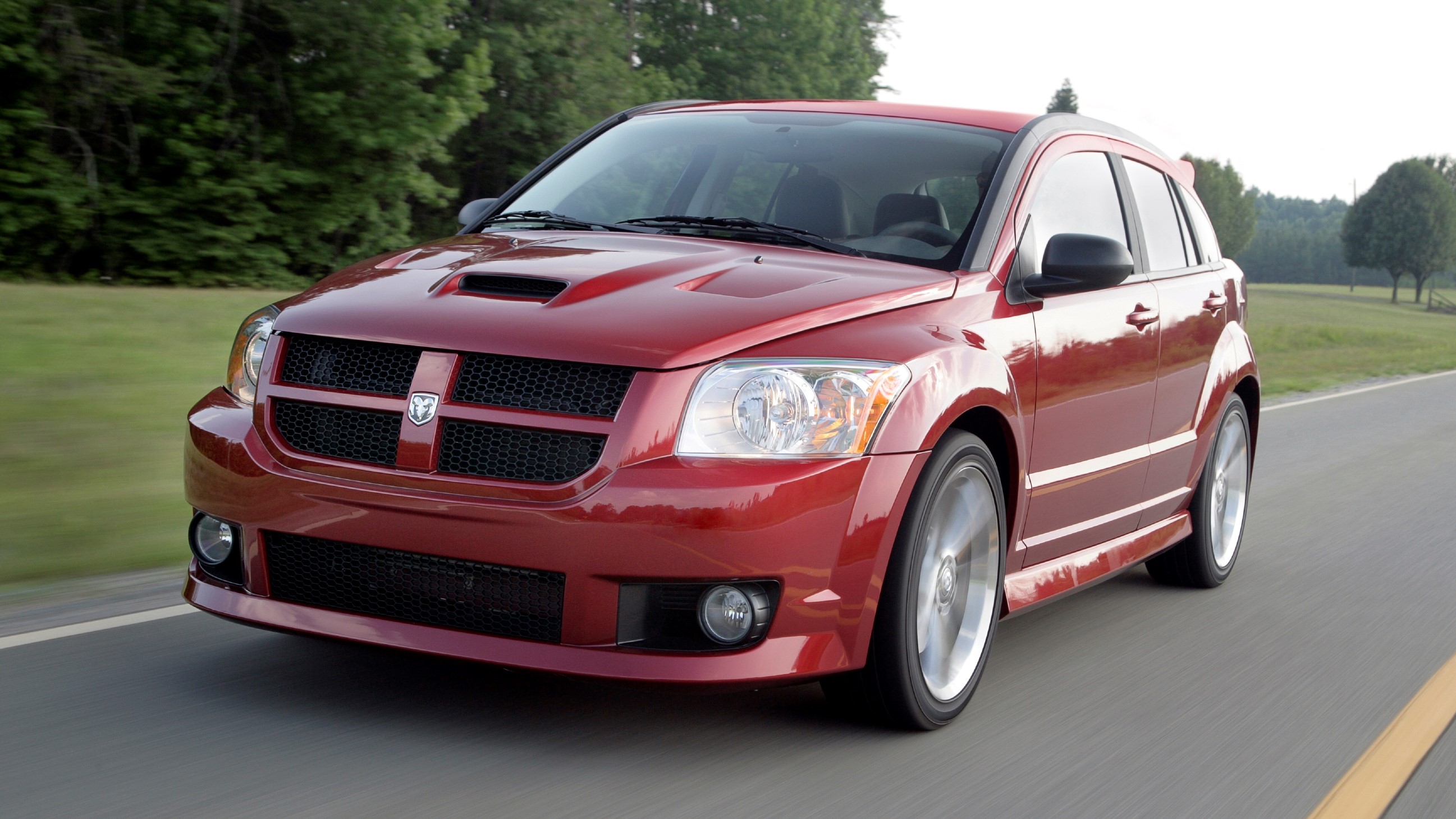 red dodge caliber srt 4