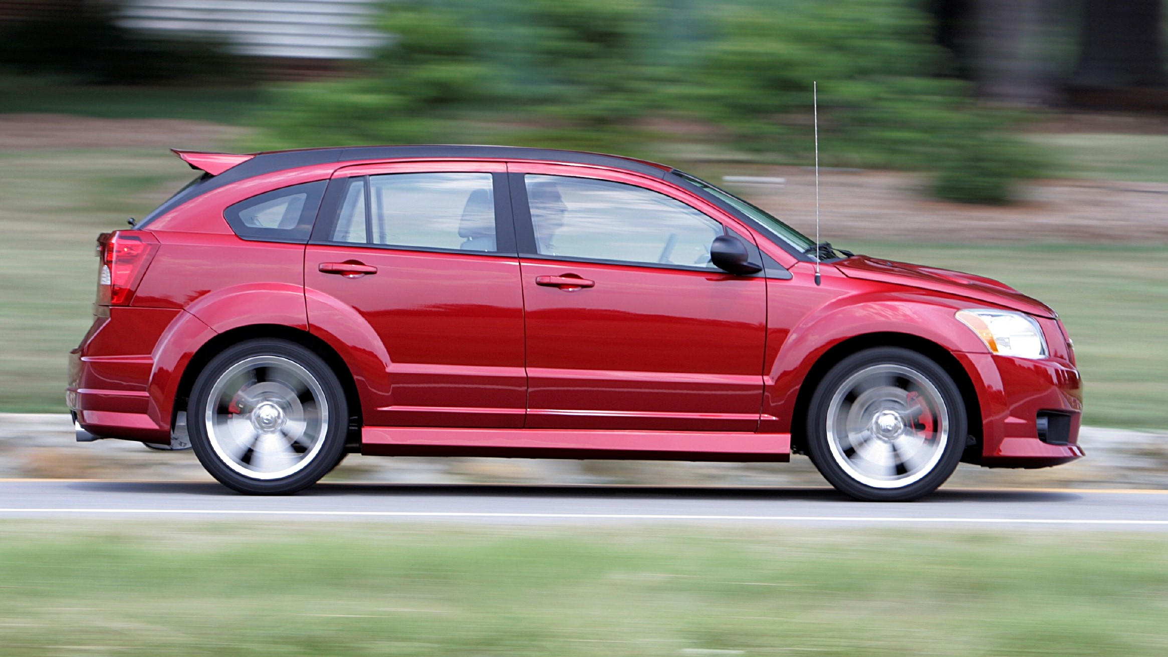 red dodge caliber srt 4