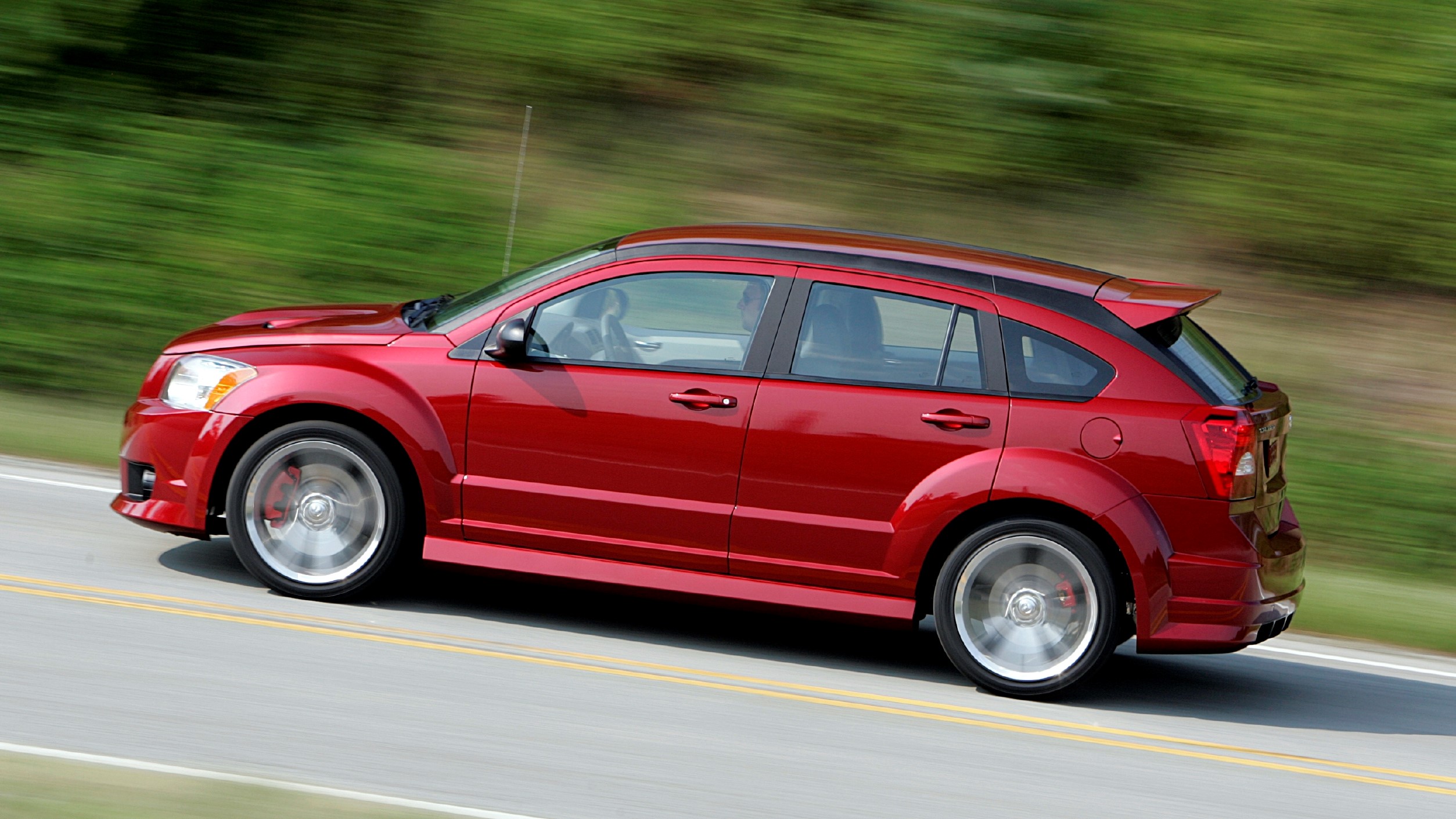 red dodge caliber srt 4