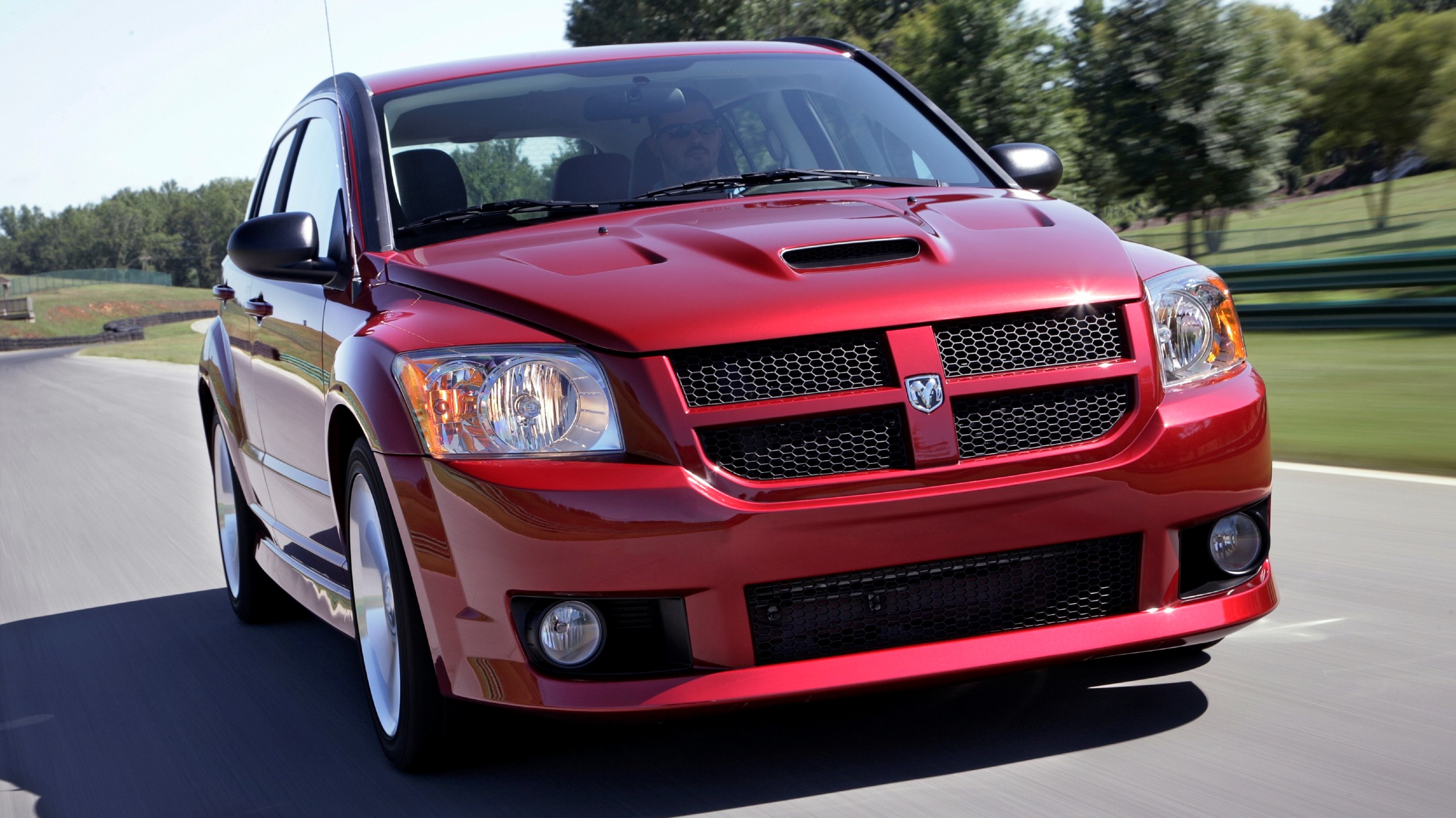 red dodge caliber srt 4