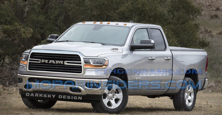 2020 Ram HD rendering