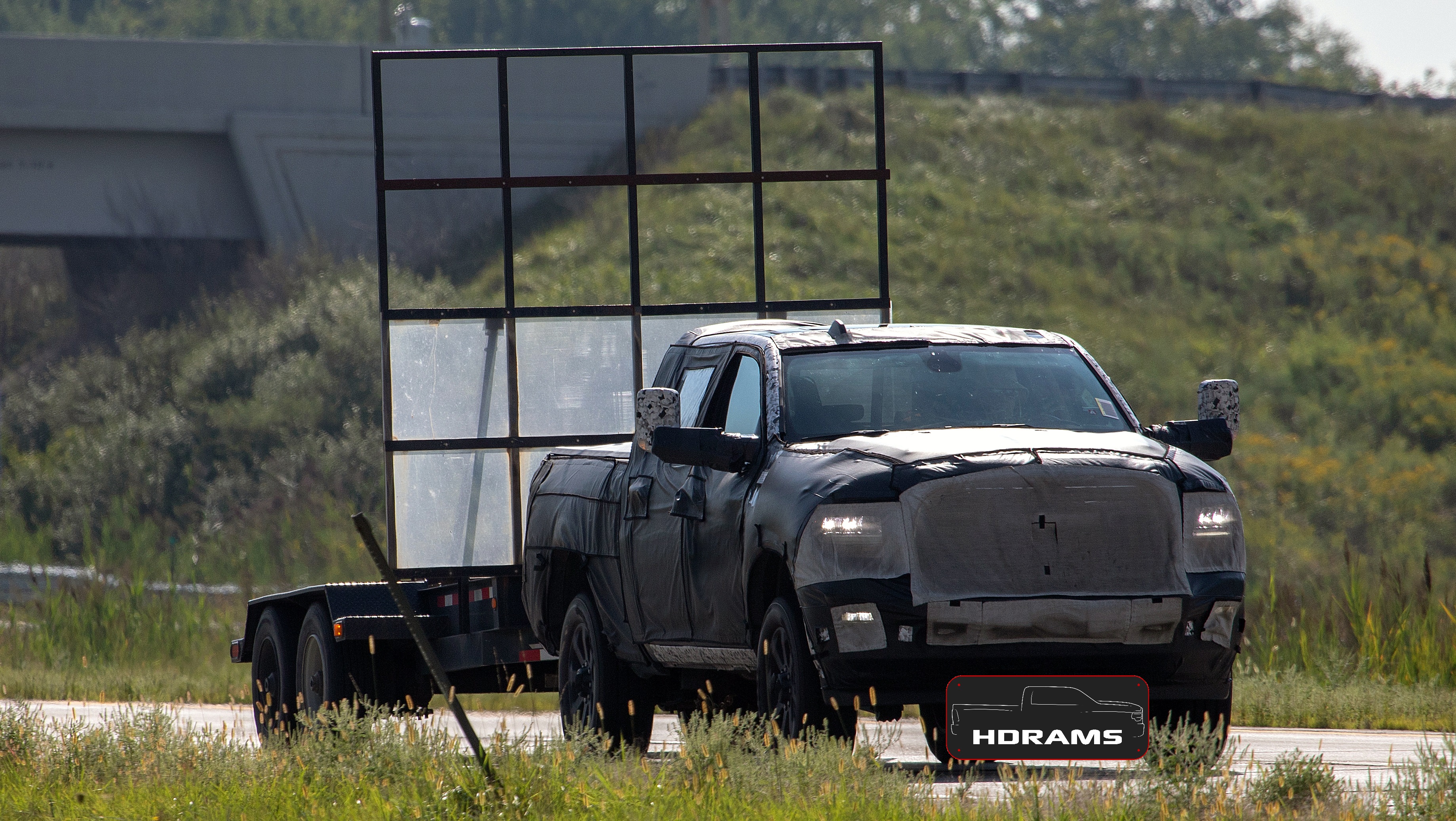 2020 Ram HD towing