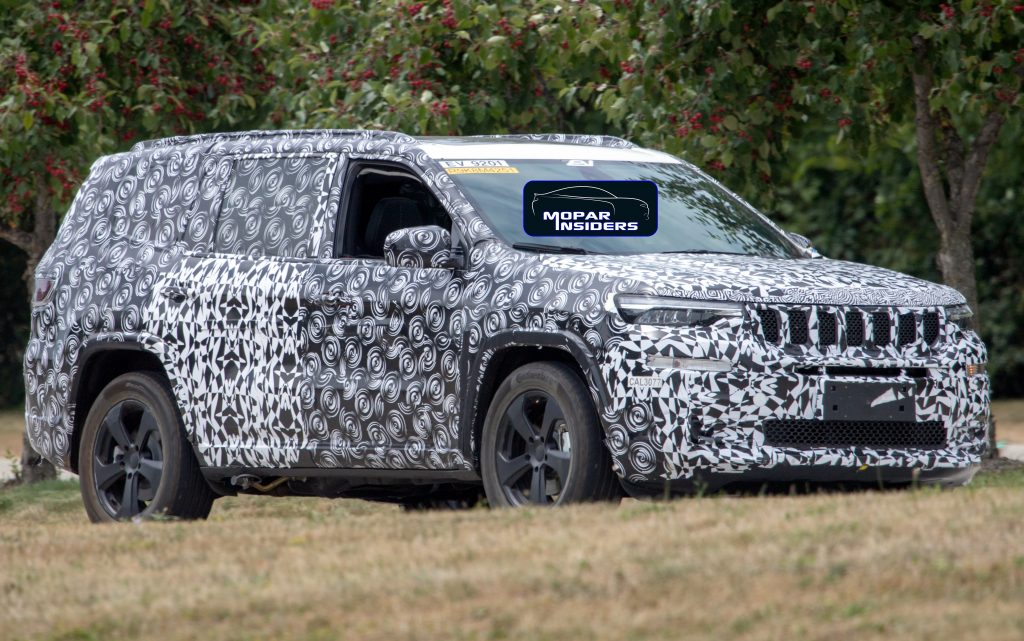 caught 2019 jeep grand commander phev in production body