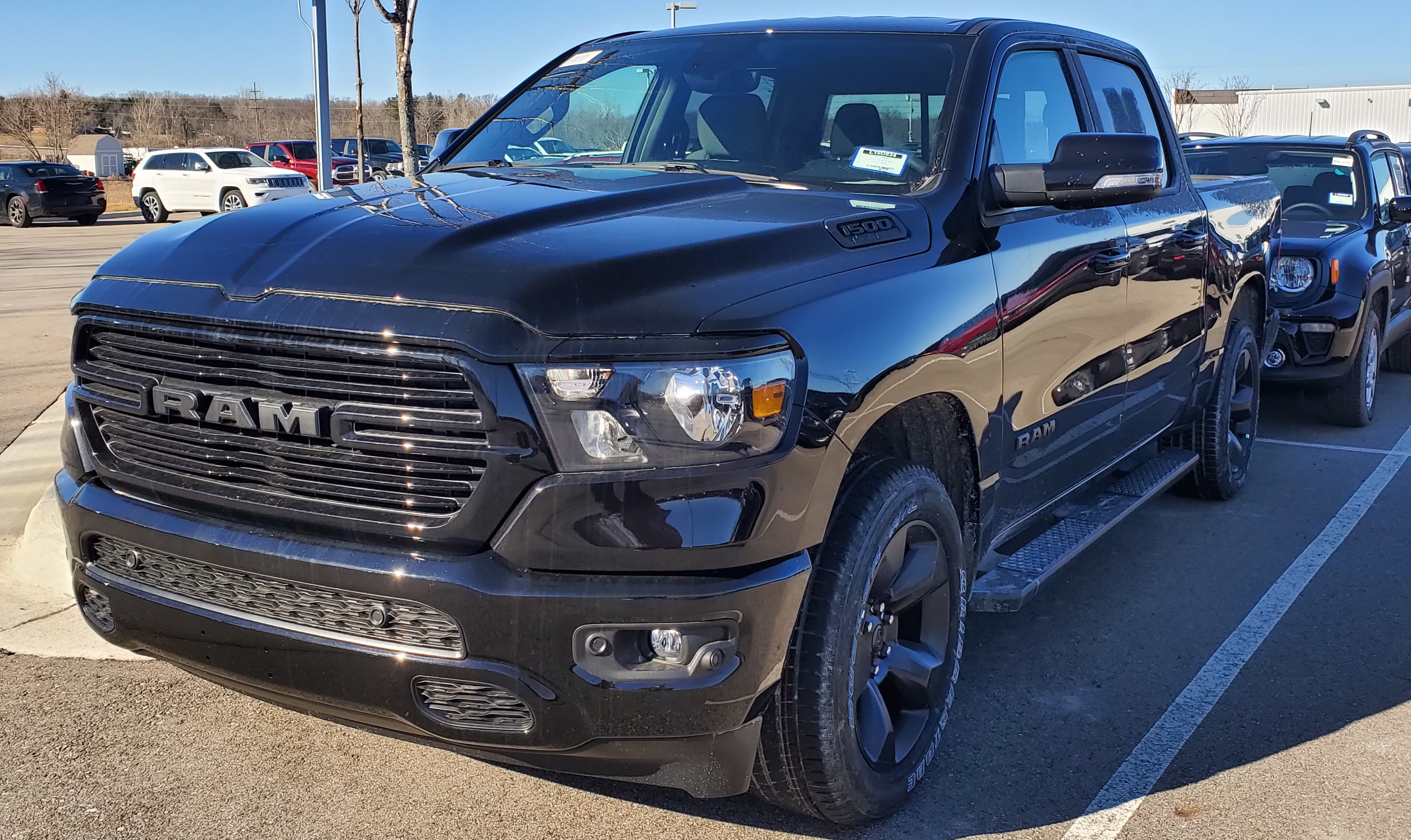 Welcome To The Dark Side: 2019 Ram 1500 Big Horn Black: - MoparInsiders