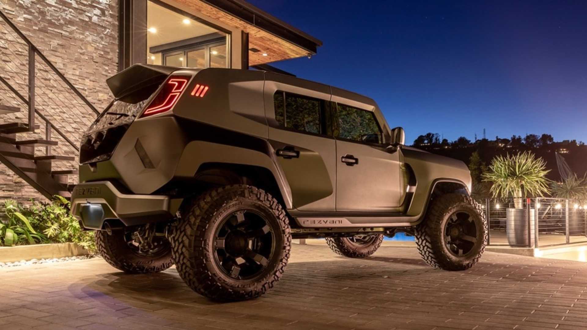 The Rezvani Tank X - The HELLCAT-Powered Wrangler: - MoparInsiders