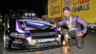 "Fast Jack" Beckman won the 2019 Auto Club NHRA Finals. (Mopar).