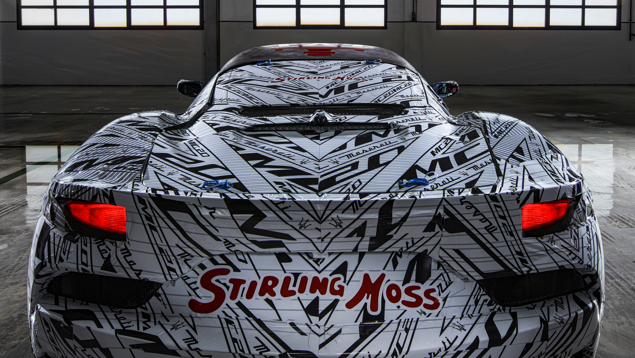 Maserati Dedicates New MC20 Prototype To Sir Stirling Moss