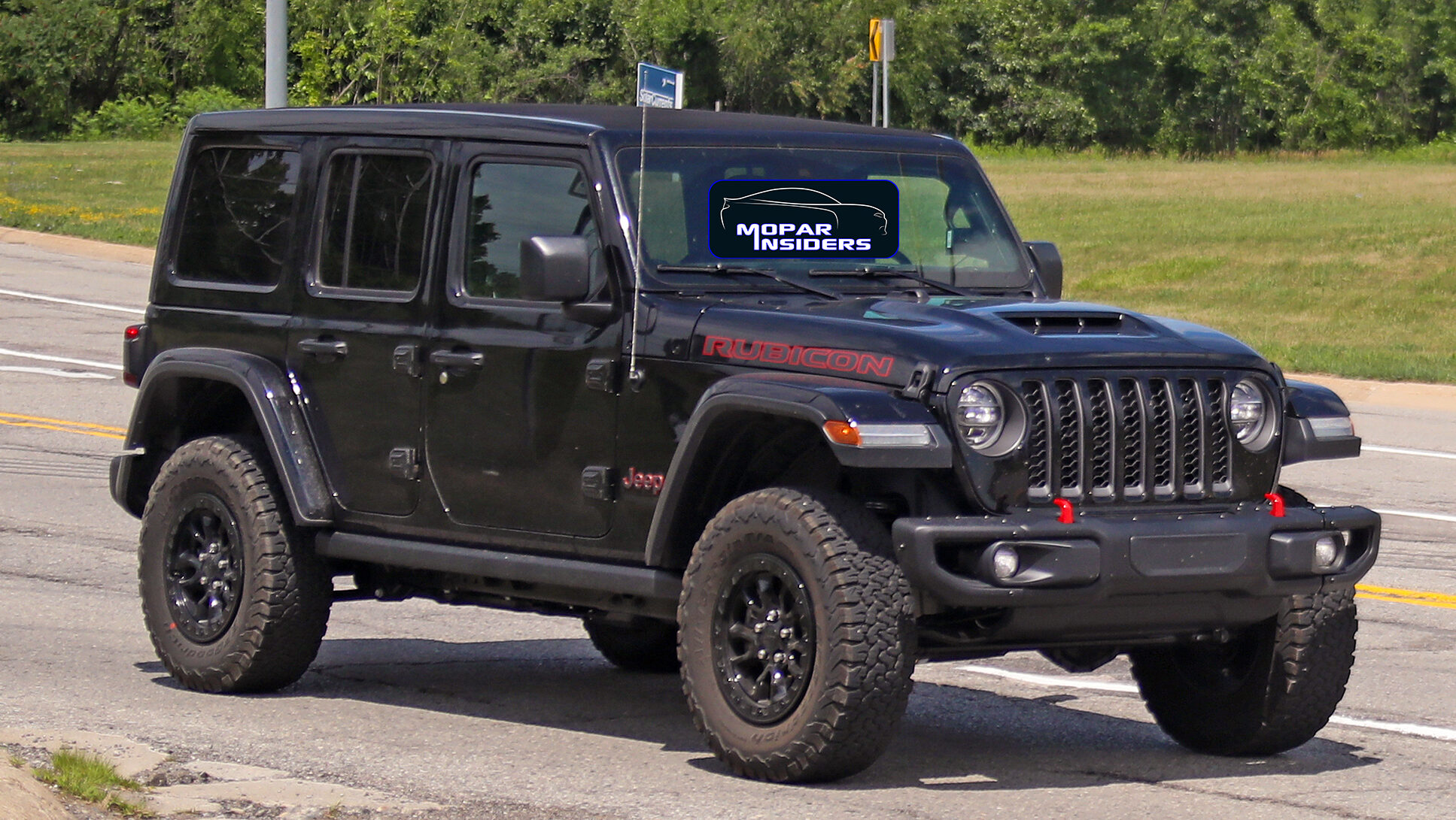 Jeep Wrangler 392 out testing