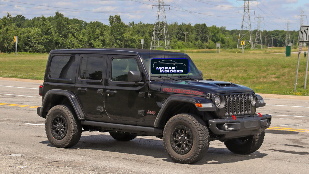 Jeep Wrangler 392 out testing