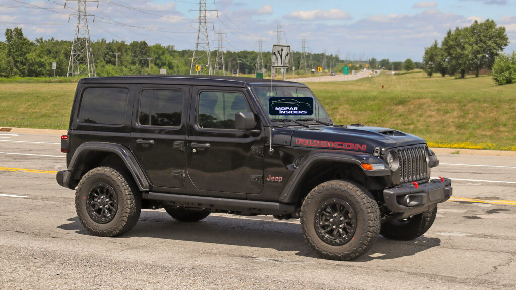 Jeep Wrangler 392 out testing