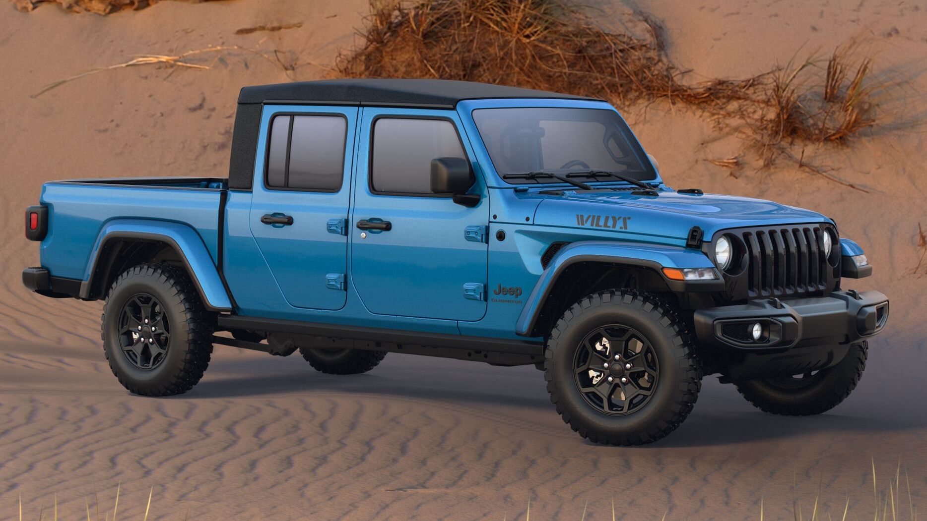 Jeep® Introduces Gladiator Willys To The Lineup For 2021: - MoparInsiders