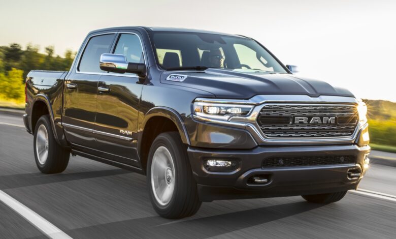 2021 Ram 1500 Limited Crew Cab 4x4. (Ram).