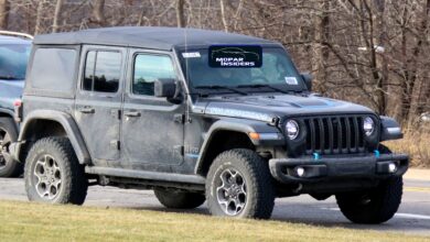 Production-Spec 2021 Jeep® Wrangler Unlimited 4xe. (MoparInsiders).