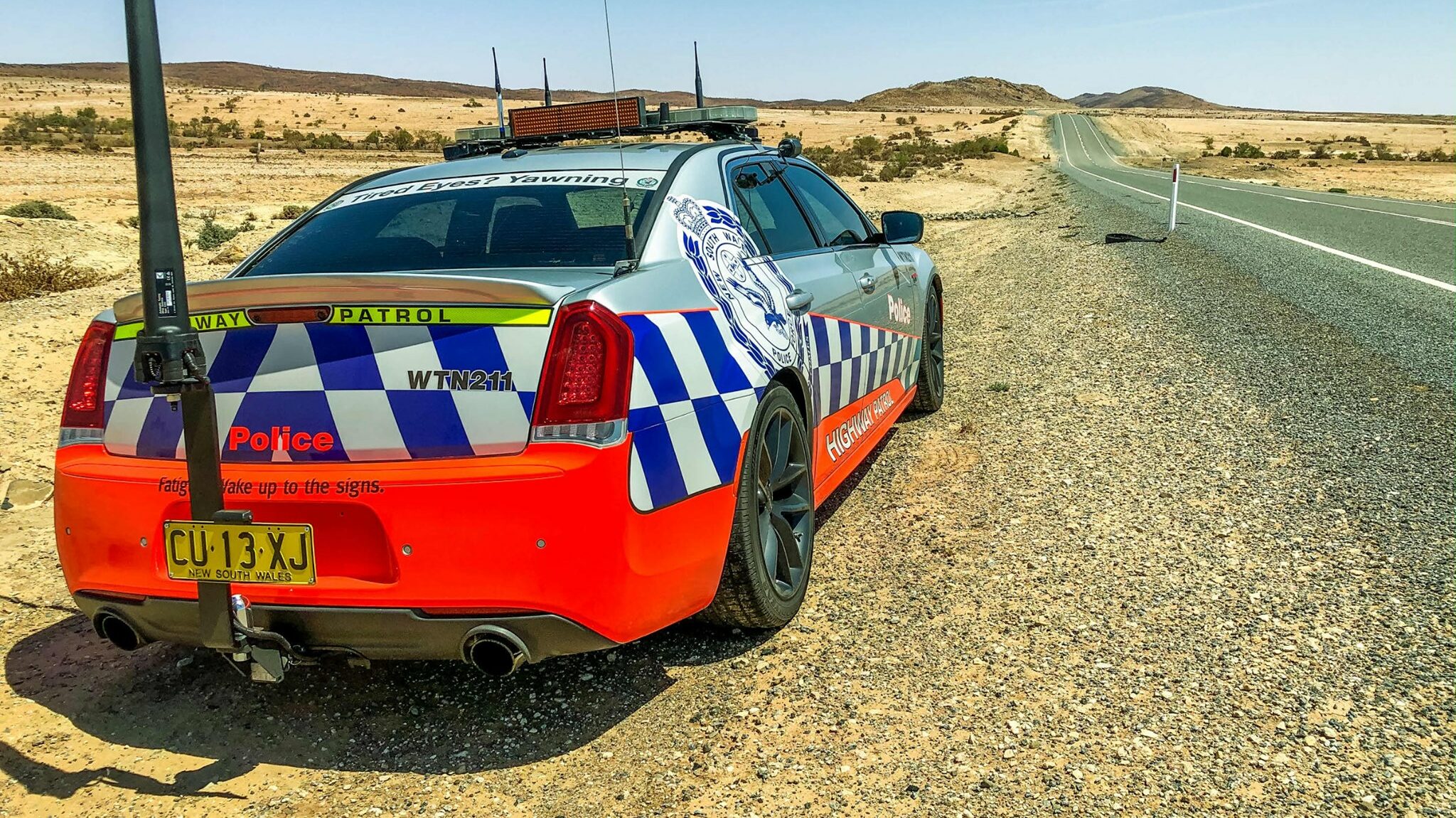 2020 Chrysler 300 SRT Core NSW Police Highway Patrol Car. (NSW Police Highway Patrol).