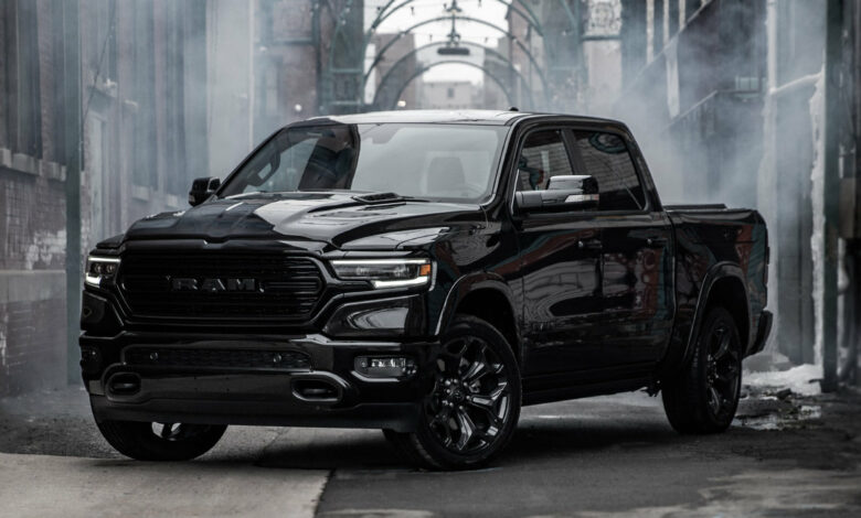 2021 Ram 1500 Limited Night Edition Crew Cab 4x4. (Ram).