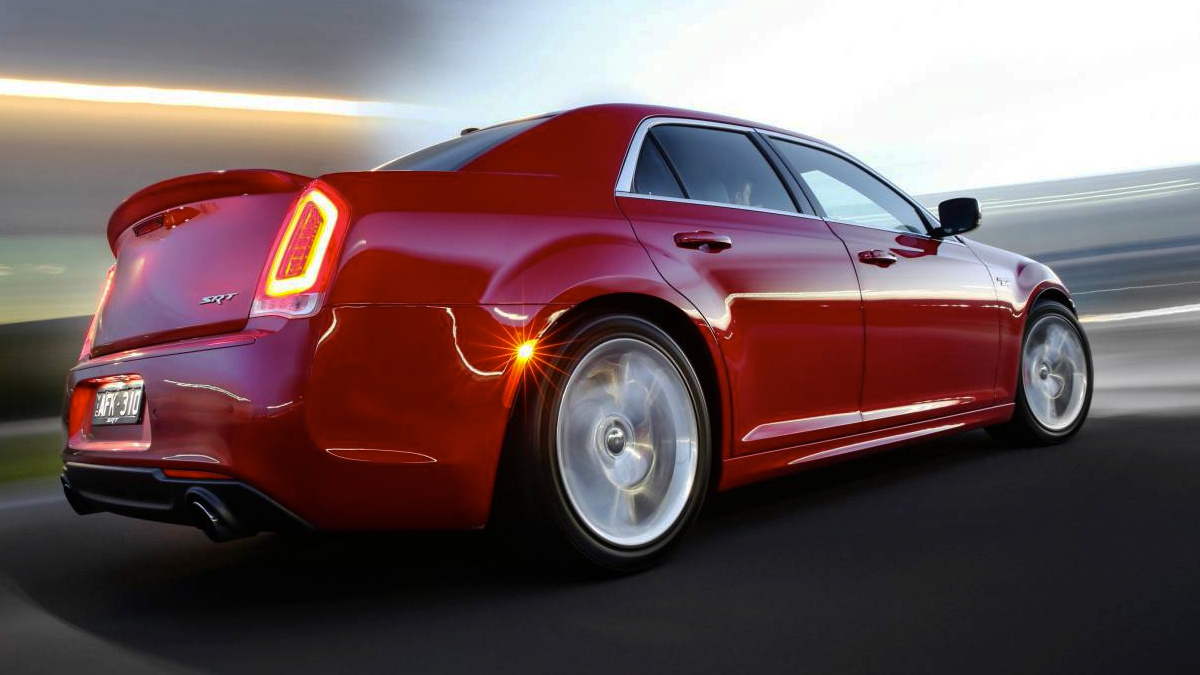 2020 Chrysler 300 SRT. (Chrysler Australia).