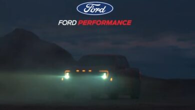 2021 Ford F-150 Raptor Teaser. (Ford).