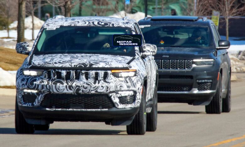 2022 Jeep® Grand Cherokee (WL74) and Grand Cherokee L (WL75). (MoparInsiders).