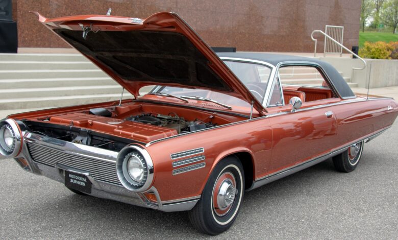 1963 Chrysler Turbine Car. (MoparInsiders).