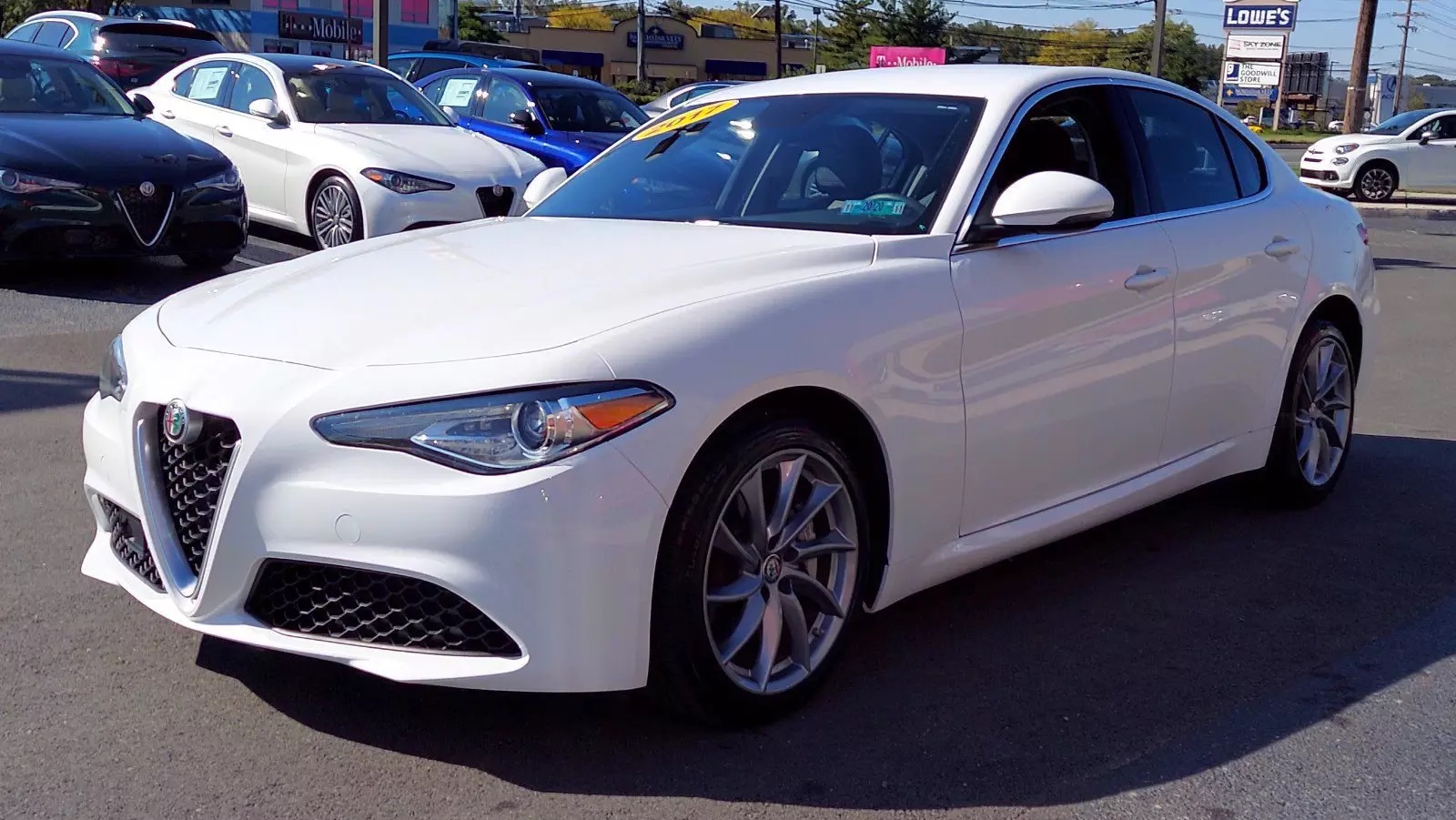 Certified 2017 Alfa Romeo Giulia Base AWD. (Alfa Romeo of Maple Shade).