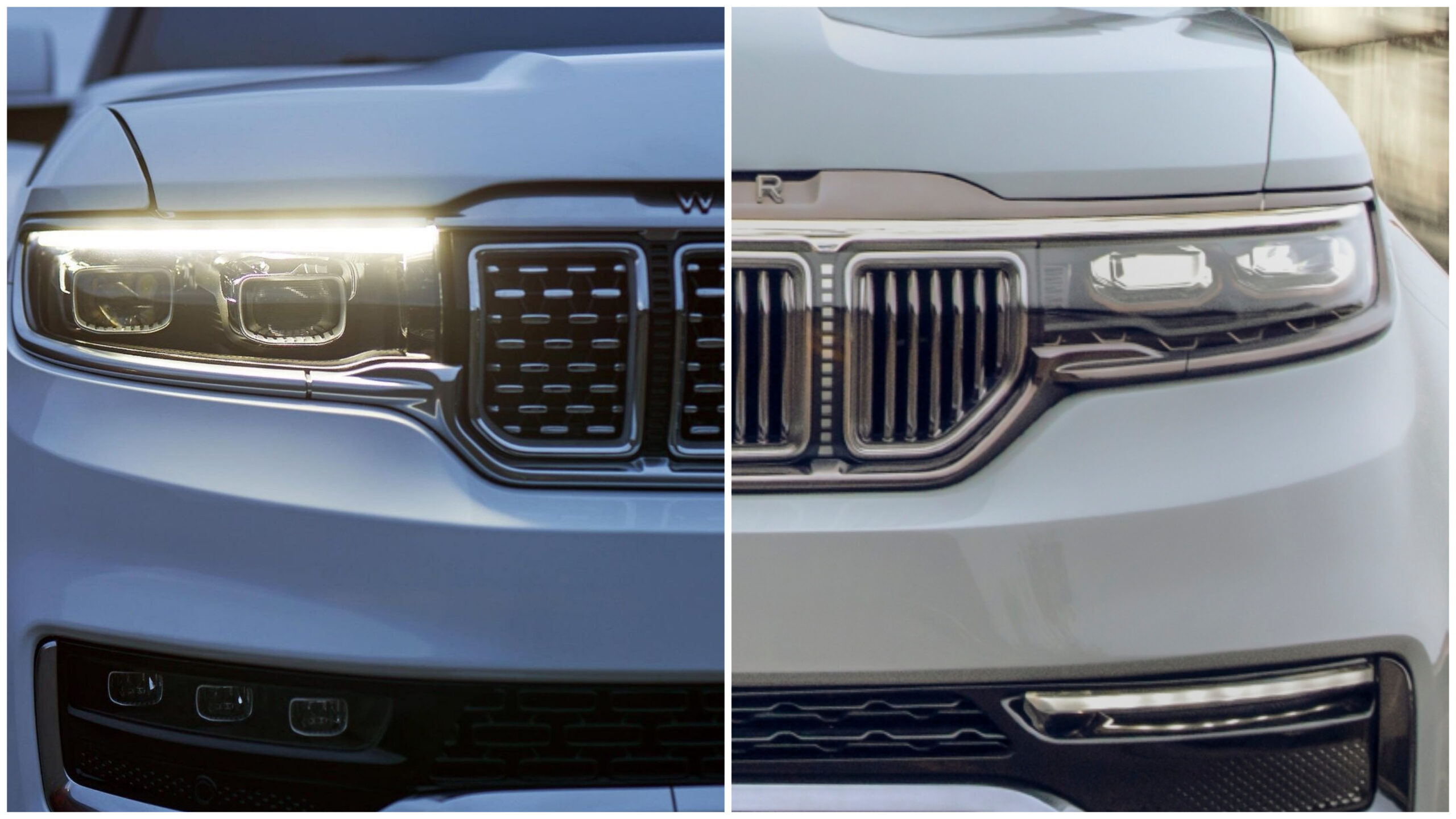 2022 Jeep® Grand Wagoneer vs Grand Wagoneer Concept. (MoparInsiders).