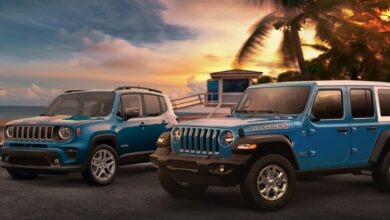 2021 Jeep® Wrangler Islander and Jeep Renegade Islander. (Jeep).