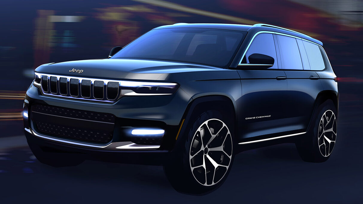 2021 Jeep® Grand Cherokee L Sketch. (Jeep).