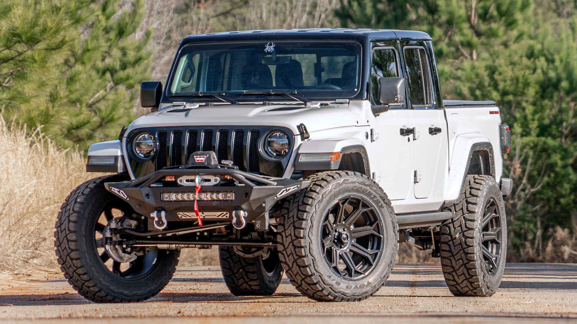 Escape From The Black Widow - 2021 Jeep® Gladiator Black Widow Edition ...