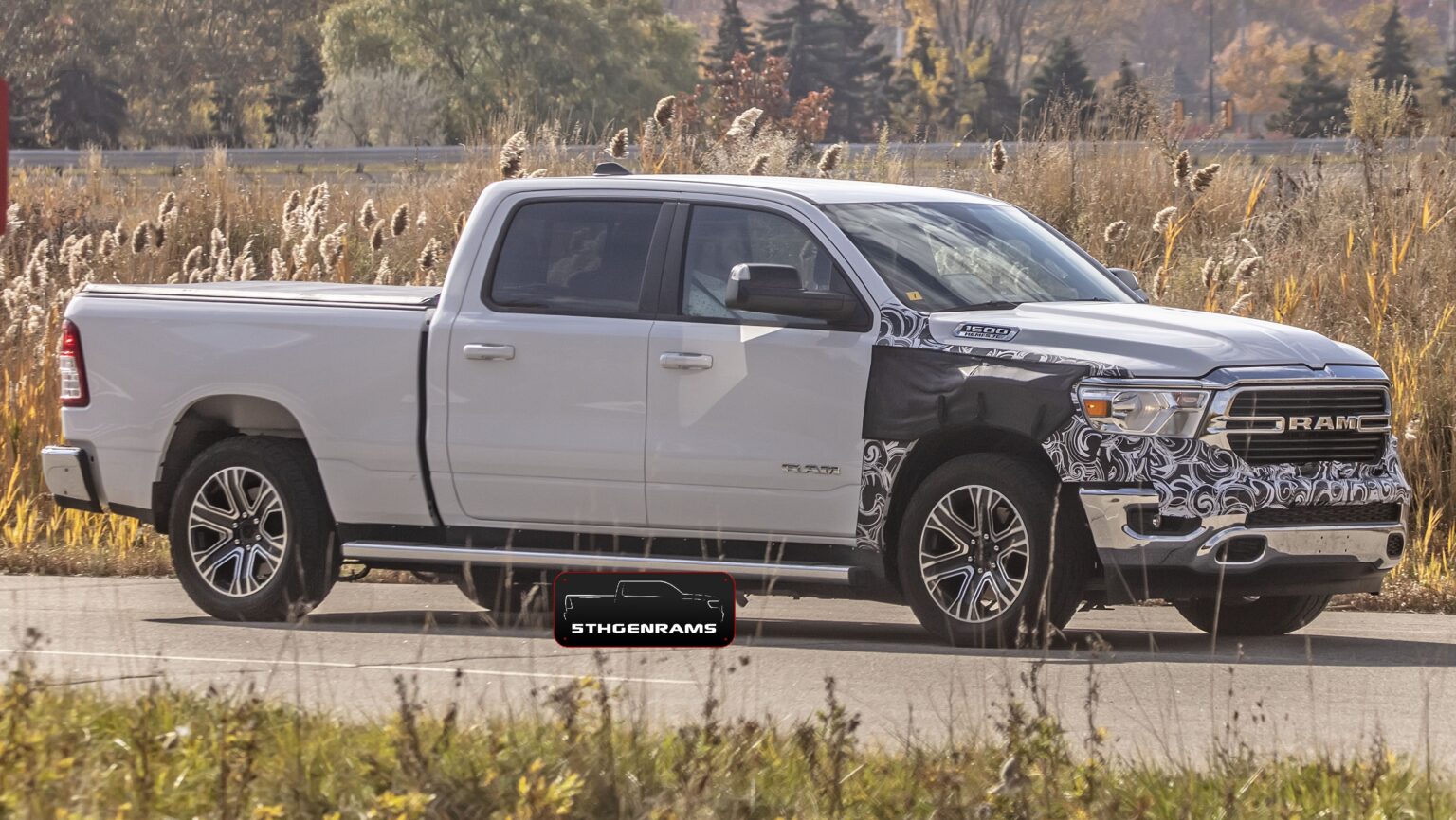 CAUGHT: We Get Our First Look At The Ram 1500 Battery-Electric Pickup ...