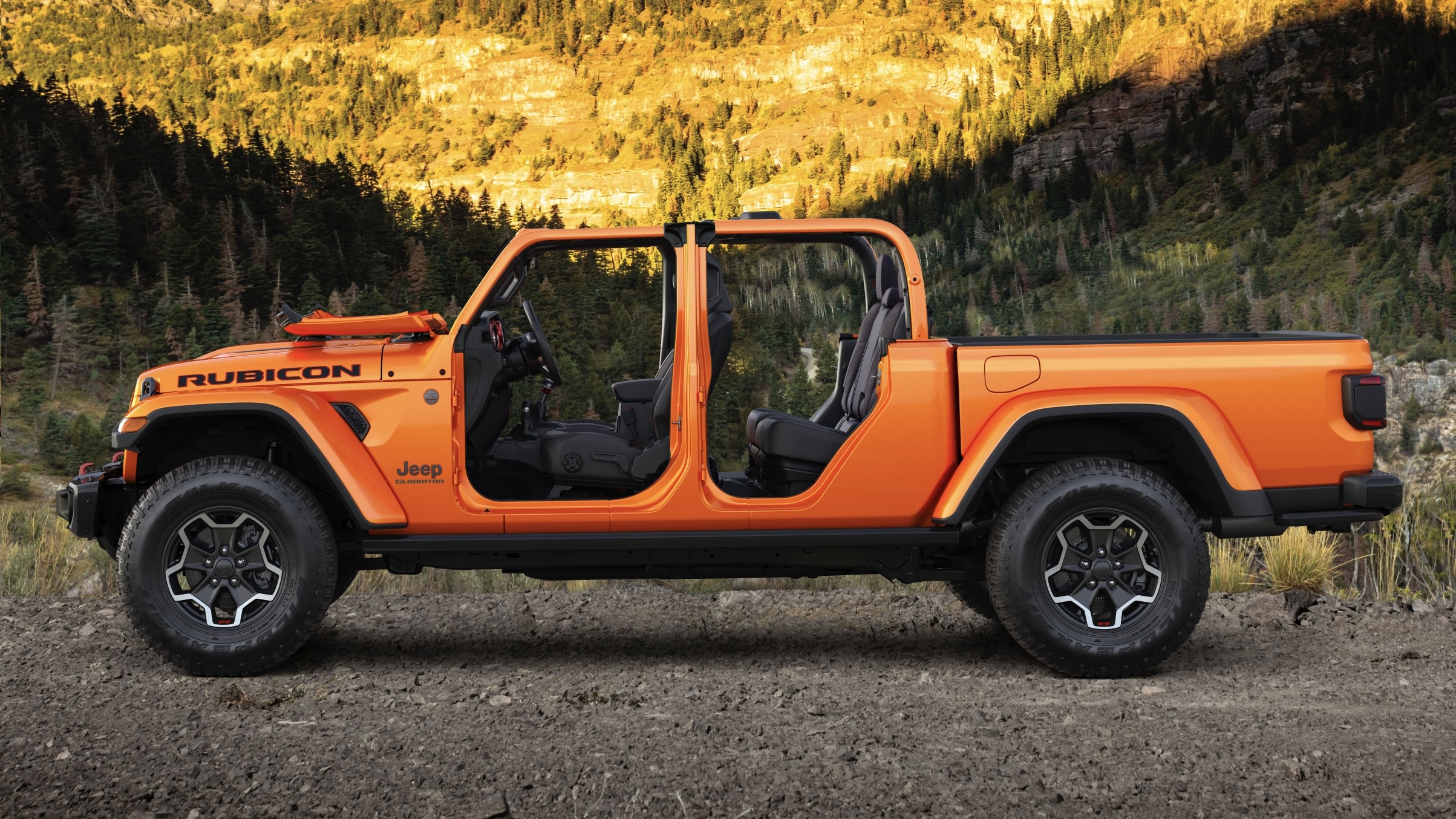 Jeep Wrangler Orange