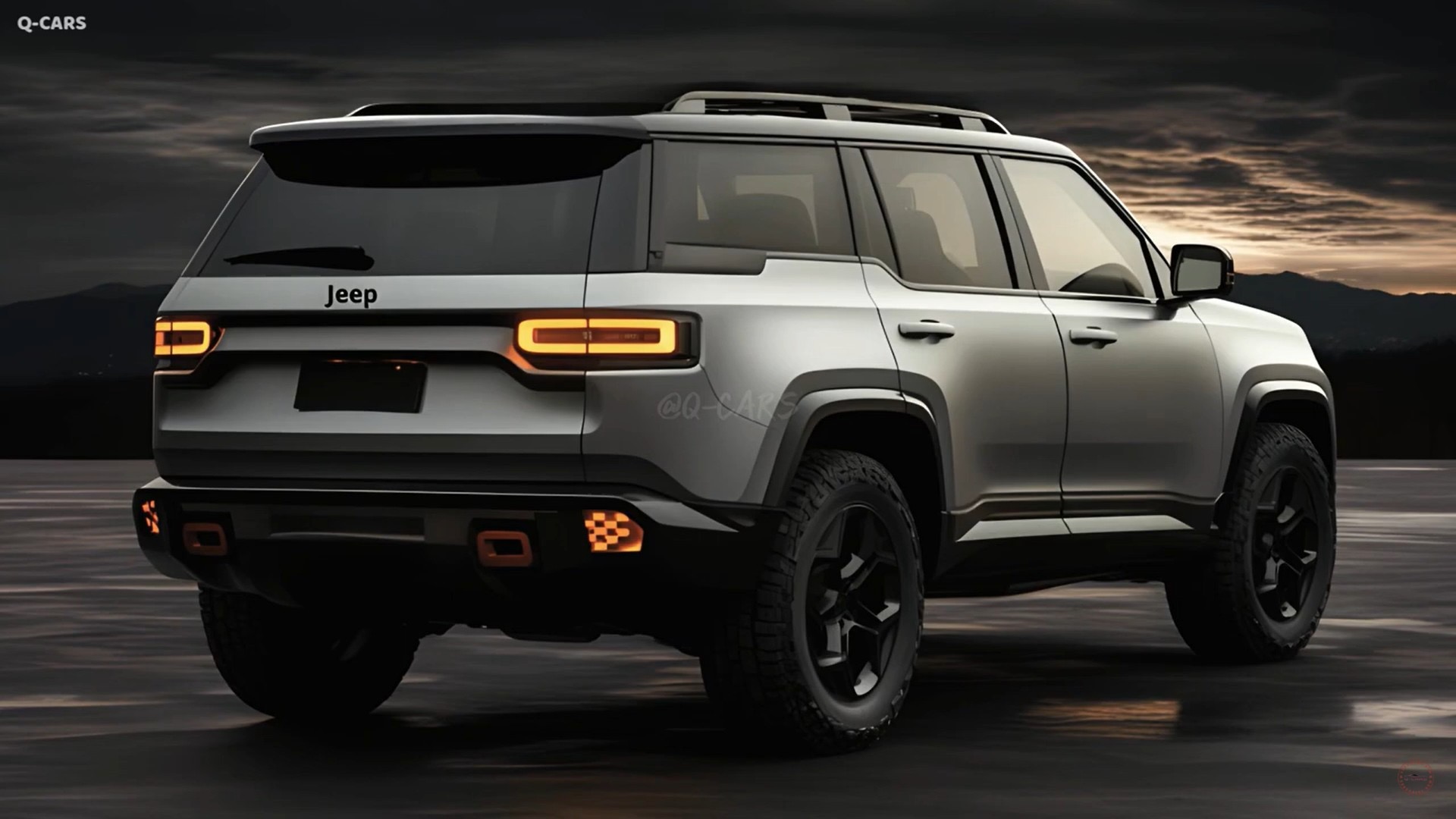 Digital Artist Designs Next-Gen Grand Cherokee With Edgier Look 