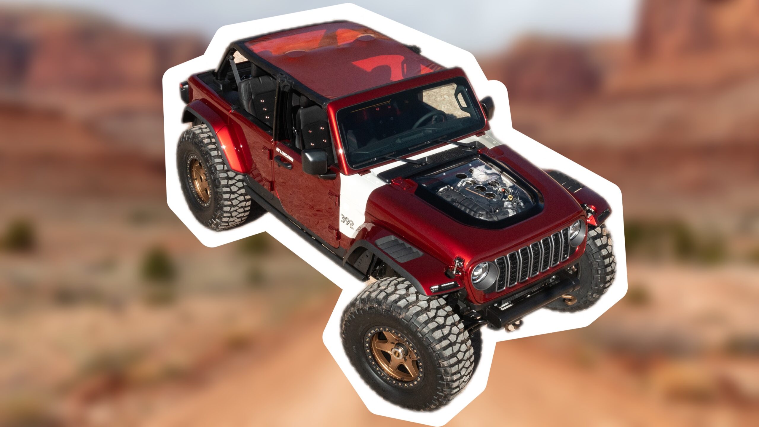 Jeep® Introduces New Wrangler Low Down Concept For EJS2024