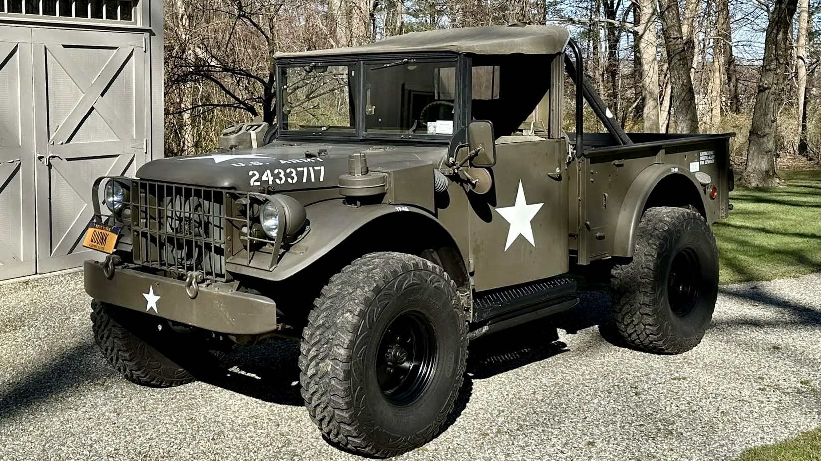 Auction: Cummins 4bt–powered 1954 Dodge M37 5-speed - Moparinsiders