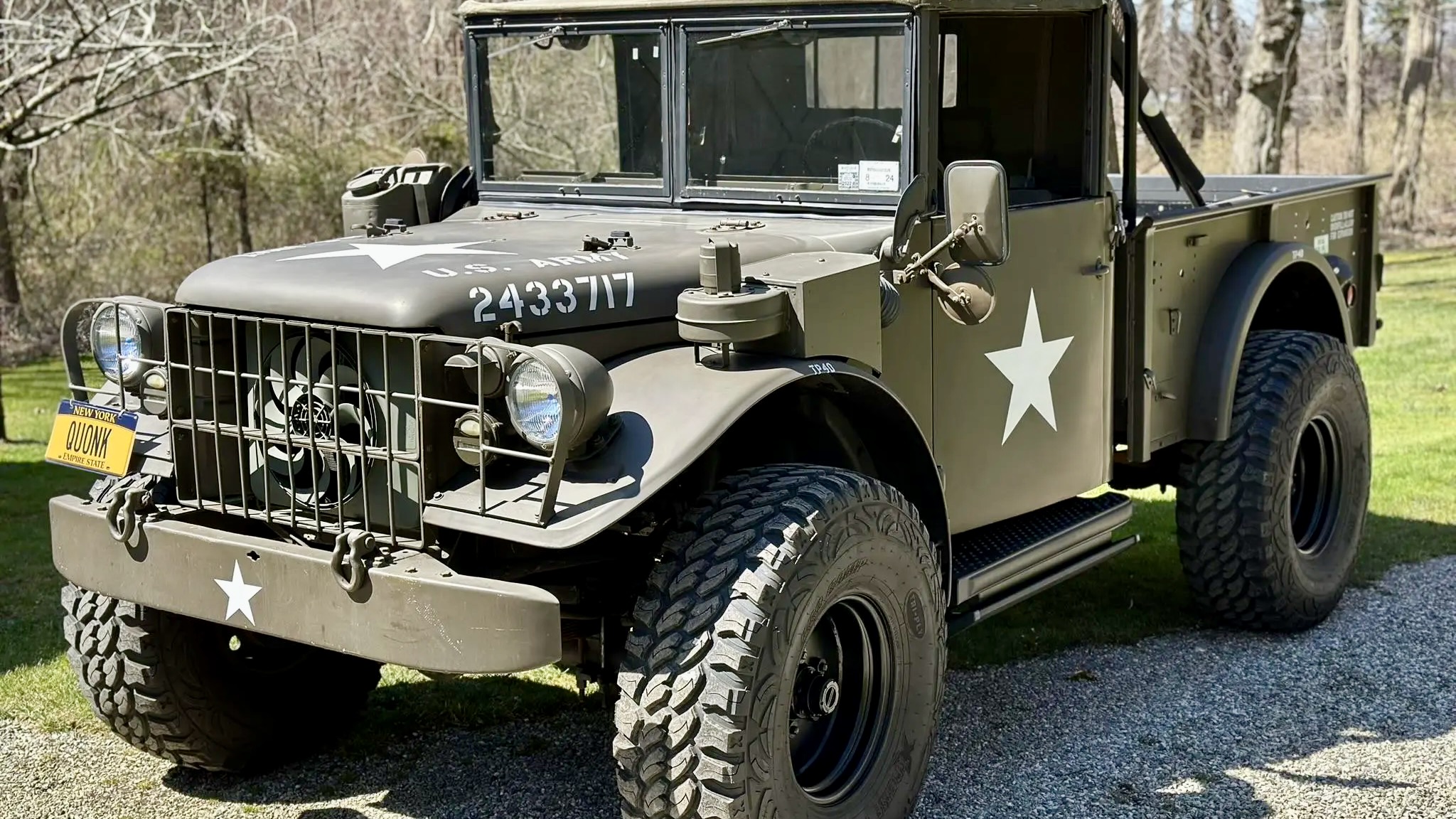 AUCTION: Cummins 4BT–Powered 1954 Dodge M37 5-Speed - MoparInsiders