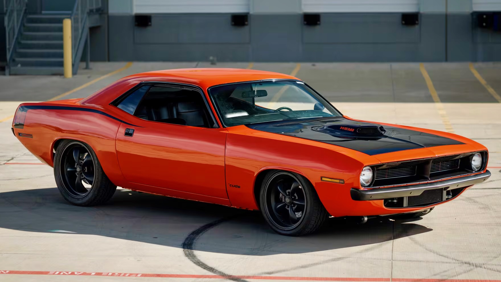Look At This Supercharged 1970 Plymouth HEMI® Cuda' Custom, image size:1760x990