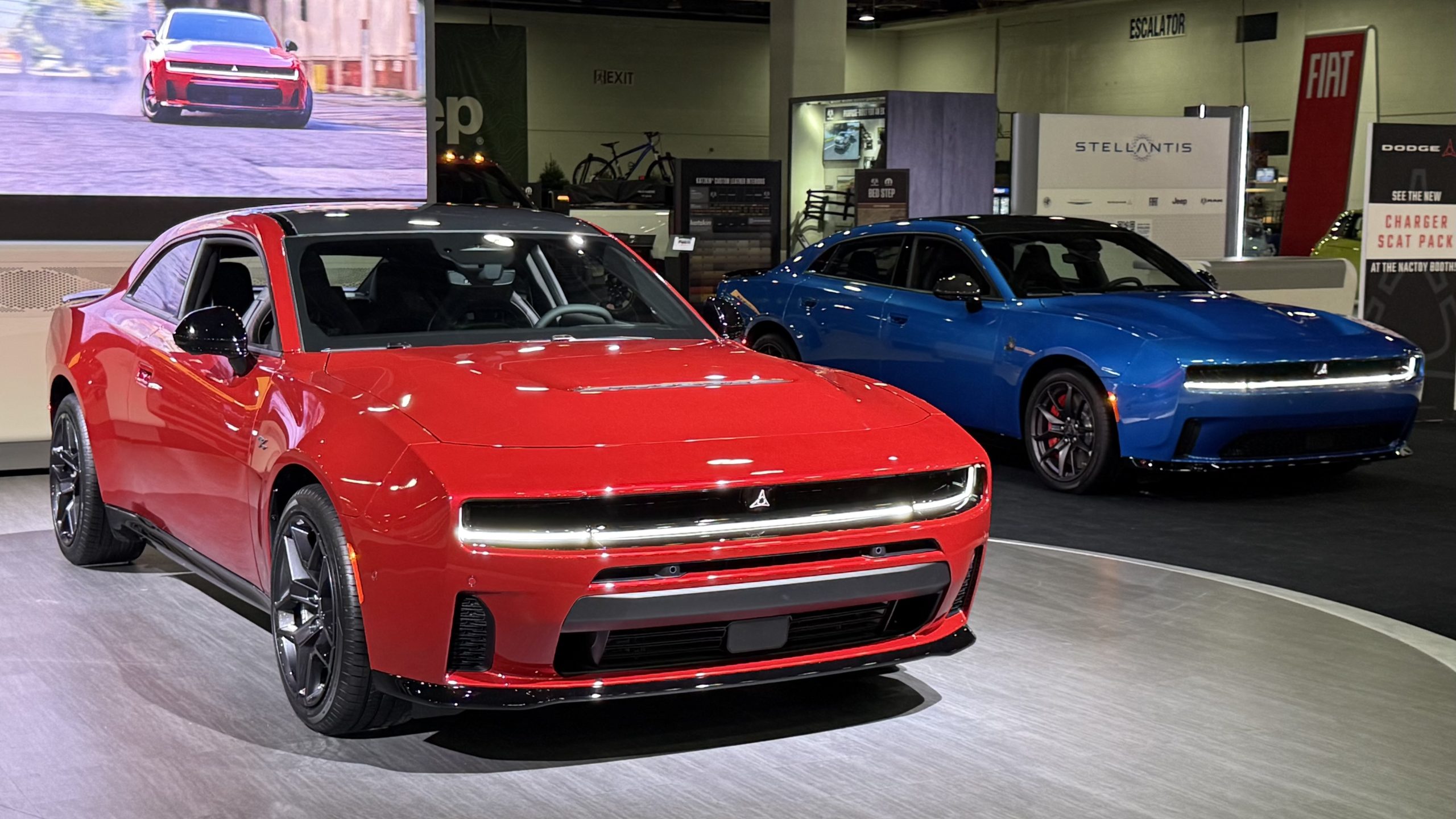 Dodge Charger SIXPACK R/T on display in Detroit